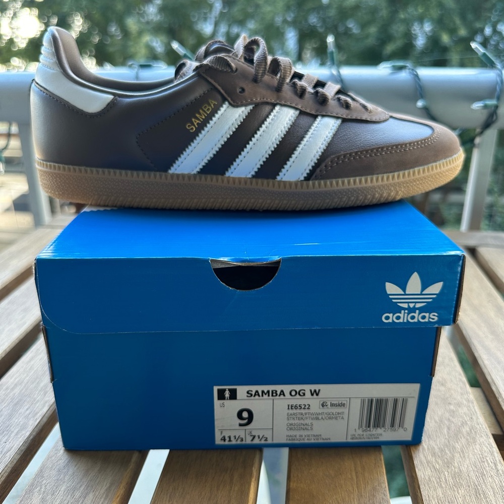 SAMBA OG | BRAND NEW NEVER WORN WMNS 9 (earth strata)